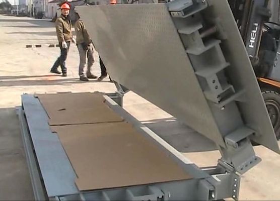 Складные портативные Вайгхбридге рекламы масштабы тележки Семи для заводов зерна