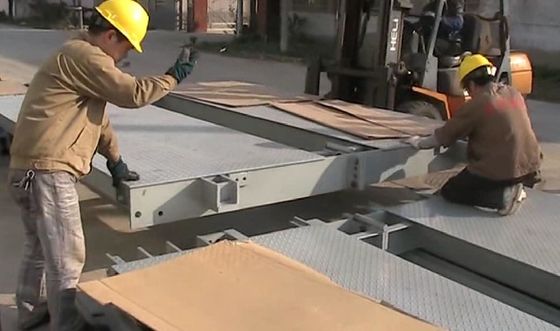 Складные портативные Вайгхбридге рекламы масштабы тележки Семи для заводов зерна